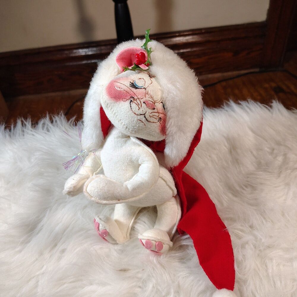 VTG 1995 Annalee Christmas Cat